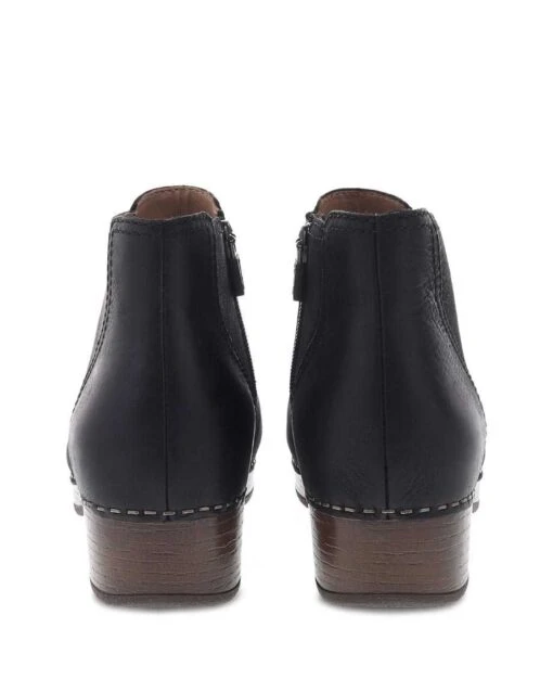 'Dansko' Women's Barbara - Black Burnished Nub -Shoes Boot Store 0005576 barbara black burnished