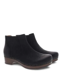 'Dansko' Women's Barbara - Black Burnished Nub -Shoes Boot Store 0005637 barbara black burnished nubuck 1024x1024@2x