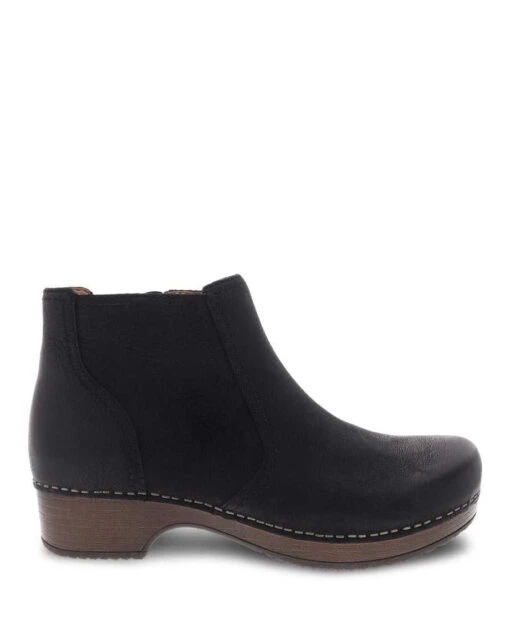 'Dansko' Women's Barbara - Black Burnished Nub -Shoes Boot Store 0005728 barbara black burnished nubuck f0893709 557e 4729 83d0