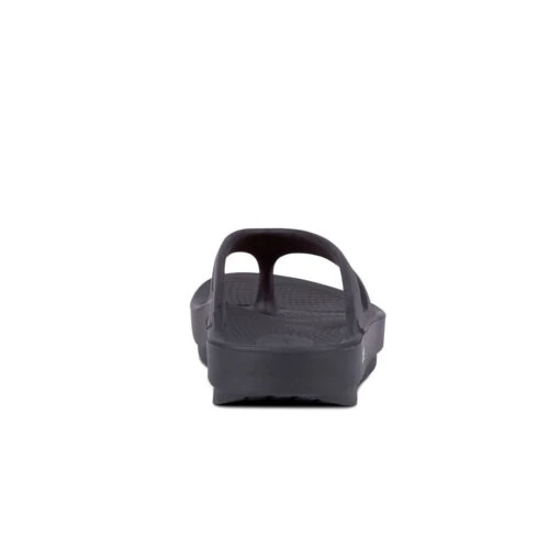 'OOFOS' Unisex OOriginal Thong - Black -Shoes Boot Store