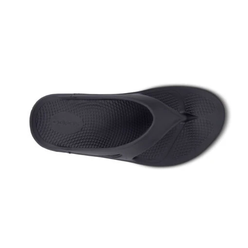 'OOFOS' Unisex OOriginal Thong - Black -Shoes Boot Store
