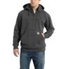 'Carhartt' Men's Rain Defender Paxton Heavyweight 1/4 Zip Hoodie - Carbon Heather -Shoes Boot Store 100617026 MF18 1024x1024@2x