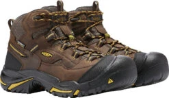 'Keen Utility' Men's Braddock Mid EH WP Soft Toe - Cascade Brown / Yellow / Black 10 'Keen Utility' Men's Braddock Mid EH WP Soft Toe - Cascade Brown / Yellow / Black -Shoes Boot Store 1020162 PLA large 1024x1024@2x