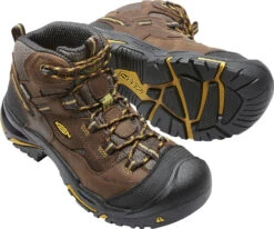 'Keen Utility' Men's Braddock Mid EH WP Soft Toe - Cascade Brown / Yellow / Black 12 'Keen Utility' Men's Braddock Mid EH WP Soft Toe - Cascade Brown / Yellow / Black -Shoes Boot Store 1020162 PPS large 1024x1024@2x
