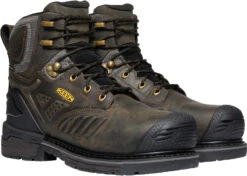 'Keen Utility' Men's 6" Philadelphia WP Comp Toe - Cascade Brown / Black -Shoes Boot Store 1022110 PLA large 1024x1024@2x