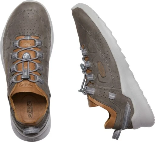'Keen Outdoor' Men's Highland Oxford Sneaker - Steel Grey / Drizzle -Shoes Boot Store 1023142 PLD