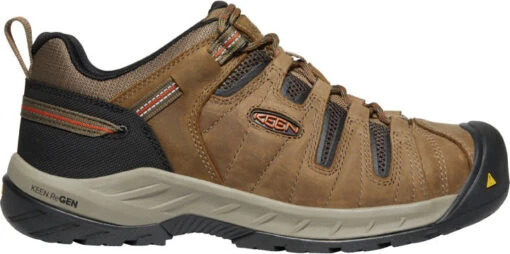'Keen Utility' Men's Flint II EH Steel Toe - Shitake / Rust -Shoes Boot Store 1023268 P