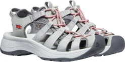 'Keen Outdoor' Women's Astoria West Sandal - Grey / Coral -Shoes Boot Store 1023589 PLA large 1024x1024@2x