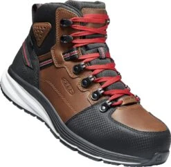 'Keen Utility' Men's Red Hook EH WP Comp Toe Hiker - Tobacco / Black -Shoes Boot Store 1024576 3Q large 1024x1024@2x