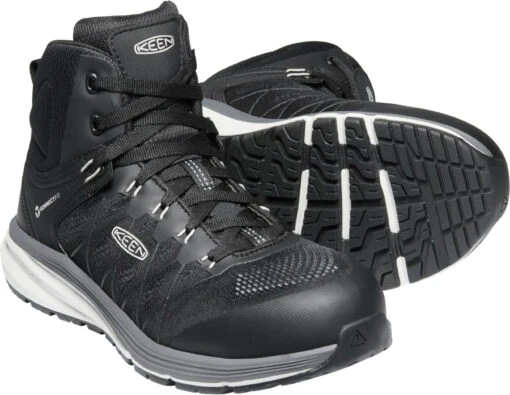 'Keen Utility' Men's Vista Energy EH Mid Hiker Carbon Toe - Vapor / Black -Shoes Boot Store 1024588 PPS