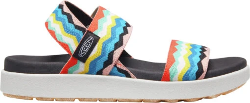'Keen Outdoor' Women's Elle Backstrap Sandal - Black / Peach Pearl -Shoes Boot Store 1024713 P