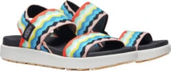 'Keen Outdoor' Women's Elle Backstrap Sandal - Black / Peach Pearl -Shoes Boot Store 1024713 PLA large 1024x1024@2x