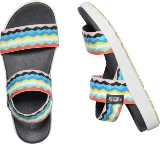 'Keen Outdoor' Women's Elle Backstrap Sandal - Black / Peach Pearl -Shoes Boot Store 1024713 PLD