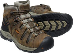 'Keen Utility' Men's Flint II Mid EH WP Soft Toe - Black Olive / Brindle -Shoes Boot Store 1025613 PPS large 1024x1024@2x