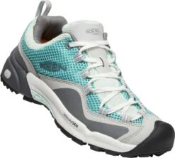 'Keen Outdoor' Women's Wasatch Crest Vent Hiker Sneaker - Porcelain / Blue Glass -Shoes Boot Store 1026176 3Q large 1024x1024@2x