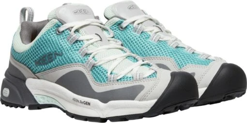 'Keen Outdoor' Women's Wasatch Crest Vent Hiker Sneaker - Porcelain / Blue Glass -Shoes Boot Store 1026176 PLA