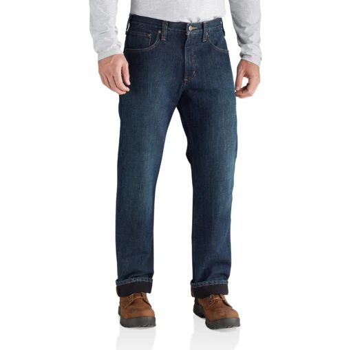 'Carhartt' Men's Relaxed Fit Holter Fleece Lined - Blue Ridge -Shoes Boot Store