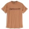'Carhartt' Men's Force® Relaxed Fit Midweight Block Logo T-Shirt - Dusty Orange -Shoes Boot Store 105203 DYO MS22 1024x1024@2x