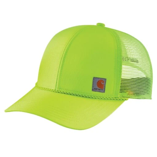 'Carhartt' Men's Color Enhanced Cap - Brite Lime -Shoes Boot Store