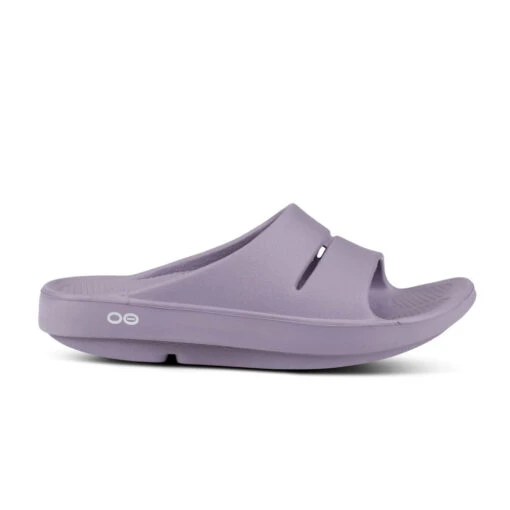 'OOFOS' Women's OOahh Slide Sandal - Mauve -Shoes Boot Store
