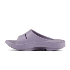 'OOFOS' Women's OOahh Slide Sandal - Mauve -Shoes Boot Store 1100MAUVE shot4 1024x1024@2x