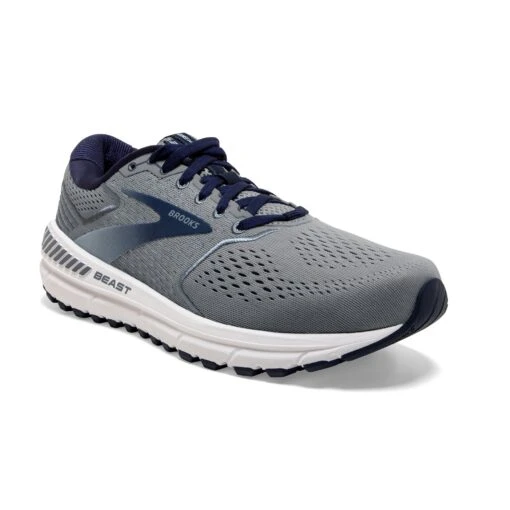 'Brooks' Men's Beast 20 - Blue / Grey / Peacoat -Shoes Boot Store