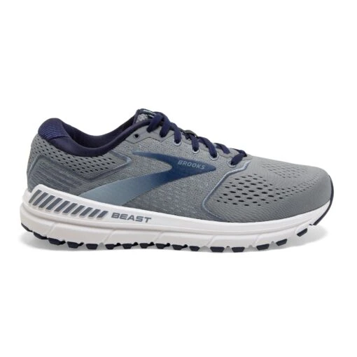 'Brooks' Men's Beast 20 - Blue / Grey / Peacoat -Shoes Boot Store