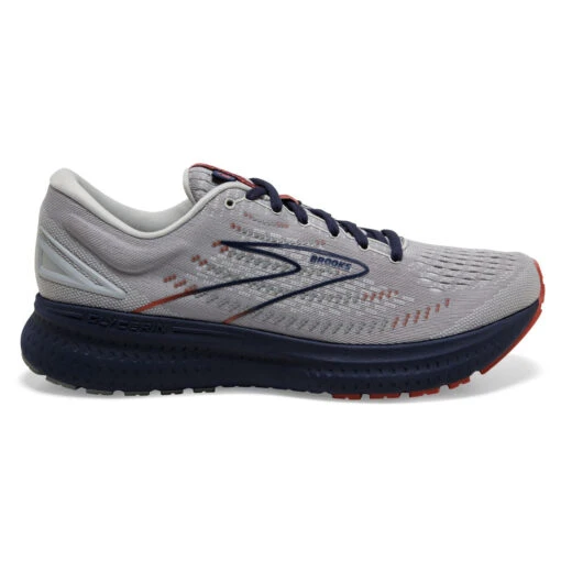 'Brooks' Men's Glycerin 19 - Grey / Alloy / Peacoat -Shoes Boot Store