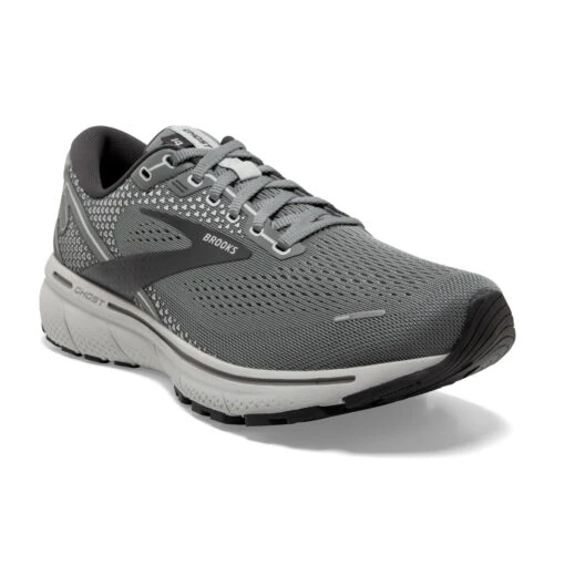 'Brooks' Men's Ghost 14 - Grey / Alloy / Oyster -Shoes Boot Store