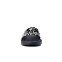 'OOFOS' Women's OOahh Slide Limited Edition - Black / Champagne Pop -Shoes Boot Store 1103BKCHMPGNE shot3 1024x1024@2x