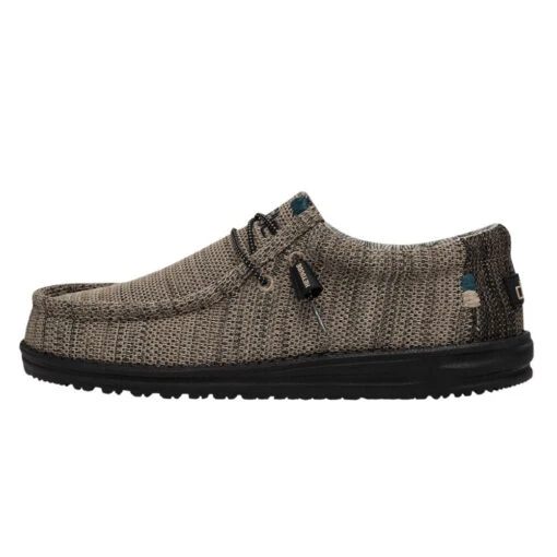 'Hey Dude' Men's Wally Sox - Timber Wolf -Shoes Boot Store 1112087 1600