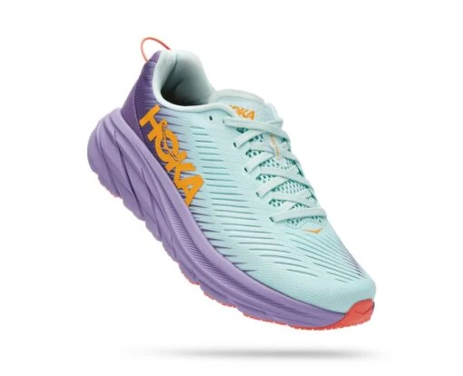'HOKA' Women's Rincon 3 - Blue Glass / Chalk Violet -Shoes Boot Store 1119396