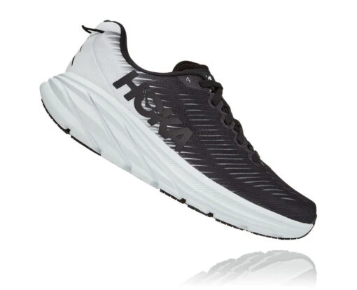 'HOKA' Women's Rincon 3 - Black / White -Shoes Boot Store 1119396