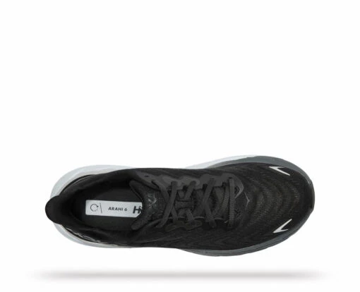 'HOKA' Men's Arahi 6 - Black / White (Wide) -Shoes Boot Store 1123194 BWHT 5 ddc8389f 2bf1 4744 8b21