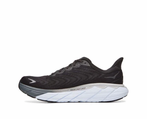 'HOKA' Men's Arahi 6 - Black / White (Wide) -Shoes Boot Store 1123194 BWHT 8 7c361fbe 9d5b 496d 8dbd