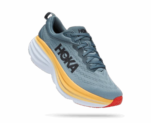 'HOKA' Men's Bondi 8 - Goblin Blue / Mountain Spring (Wide) -Shoes Boot Store 1123202 GBMS 1 5e9f319a 262b 49c4 8a4e