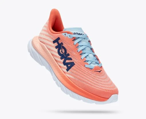 'HOKA' Women's Mach 5 - Camellia / Peach Parfait -Shoes Boot Store 1127894