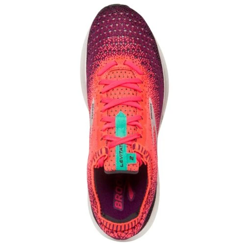 'Brooks' Women's Levitate 2 - Orange / Magenta / Black -Shoes Boot Store