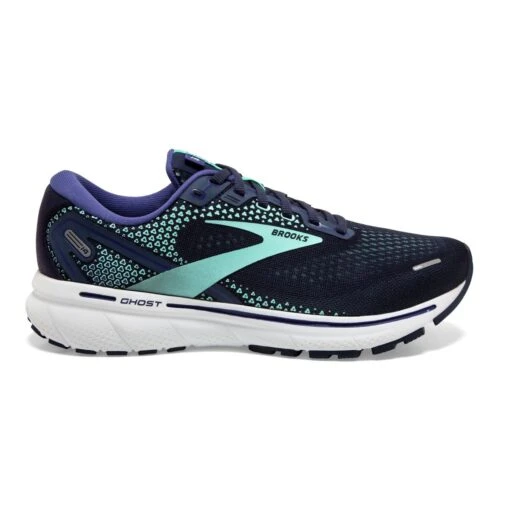 'Brooks' Women's Ghost 14 - Peacoat / Yucca / Navy -Shoes Boot Store