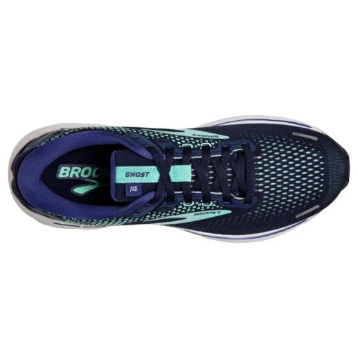 'Brooks' Women's Ghost 14 - Peacoat / Yucca / Navy -Shoes Boot Store