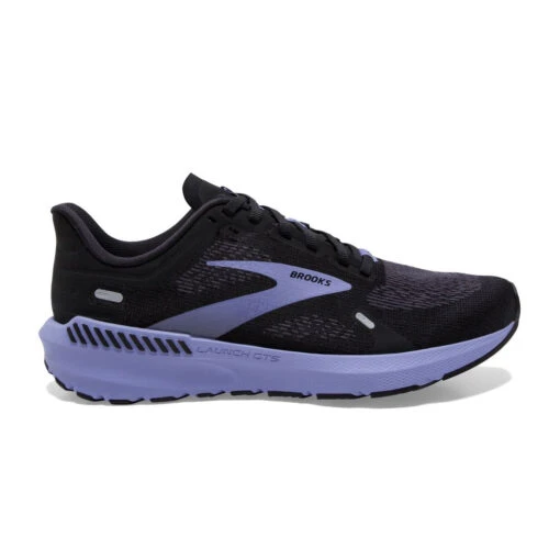 'Brooks' Women's Launch GTS 9 - Black / Ebony / Purple -Shoes Boot Store