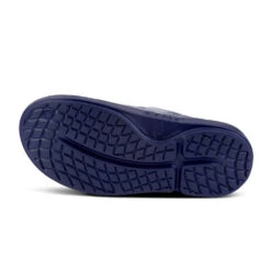 'OOFOS' Women's OOcloog Clog Limited Edition - Navy / Silver Snake -Shoes Boot Store 1203NVYSILSNK shot7 1024x1024@2x