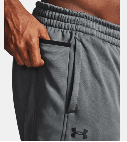 'Under Armour' Men's Armour Fleece Pants - Pitch Grey -Shoes Boot Store 1357121