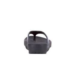 'OOFOS' Women's OOlala Thong - Black Patent -Shoes Boot Store 1400BLK 5 1024x1024@2x