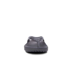 'OOFOS' Women's OOlala Luxe Thong - Glitter Black -Shoes Boot Store 1401BLKGlitter shot3 1024x1024@2x