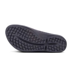 'OOFOS' Women's OOlala Luxe Thong - Glitter Black -Shoes Boot Store 1401BLKGlitter shot7 1024x1024@2x
