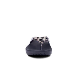 'OOFOS' Women's OOlala Thong Limited Edition - Black / Cheetah -Shoes Boot Store 1403BLKCHEET shot3 1024x1024@2x