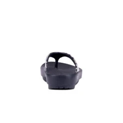 'OOFOS' Women's OOlala Thong Limited Edition - Black / Cheetah -Shoes Boot Store 1403BLKCHEET shot5 1024x1024@2x