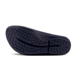 'OOFOS' Women OOlala Luxe Thong - Black / Pink Bandana -Shoes Boot Store 1403BLKPNKBAN 7 1024x1024@2x