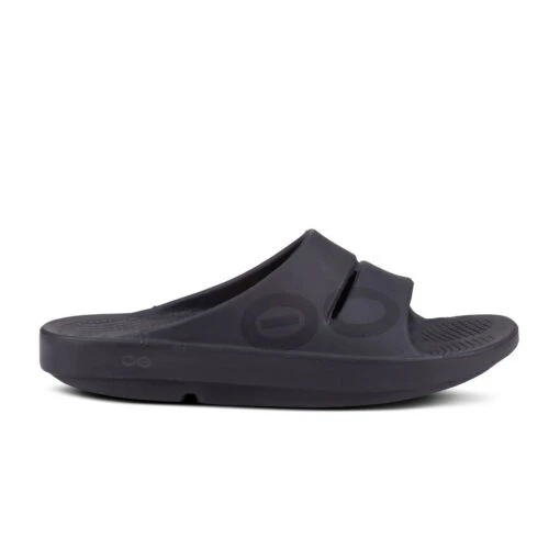 'OOFOS' Unisex OOahh Sport - Matte / Black -Shoes Boot Store